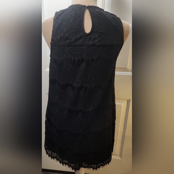 Speechless Black Lace Mini Dress Size S NWT - Picture 5 of 8